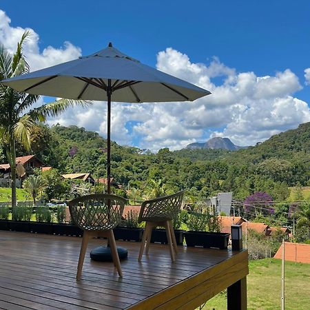 Chale Vista Azul Villa Domingos Martins Bagian luar foto