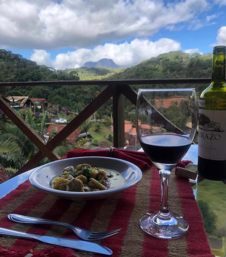 Chale Vista Azul Villa Domingos Martins Bagian luar foto