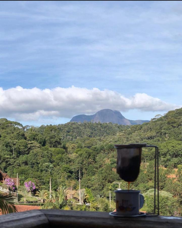 Chale Vista Azul Villa Domingos Martins Bagian luar foto