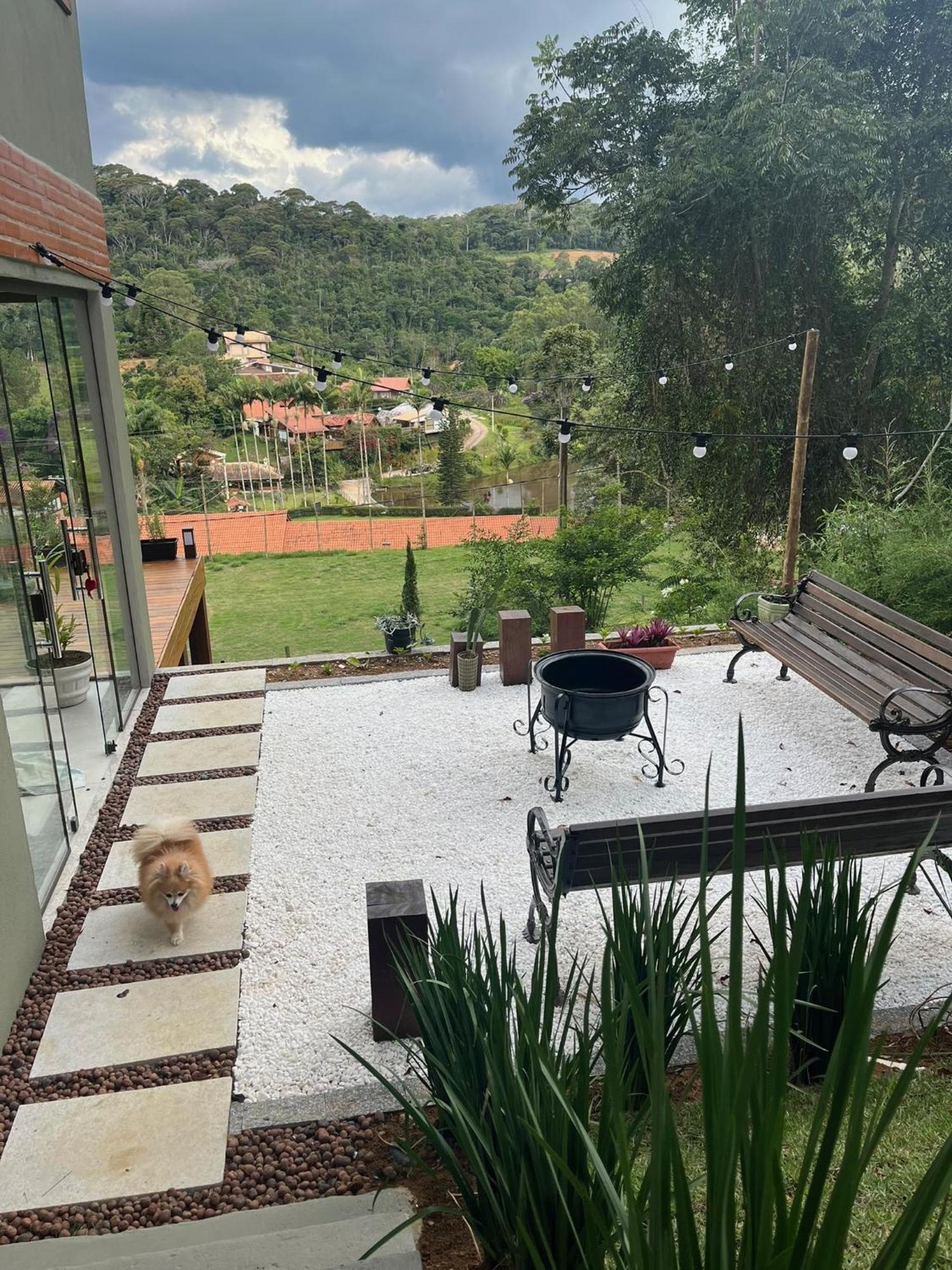 Chale Vista Azul Villa Domingos Martins Bagian luar foto